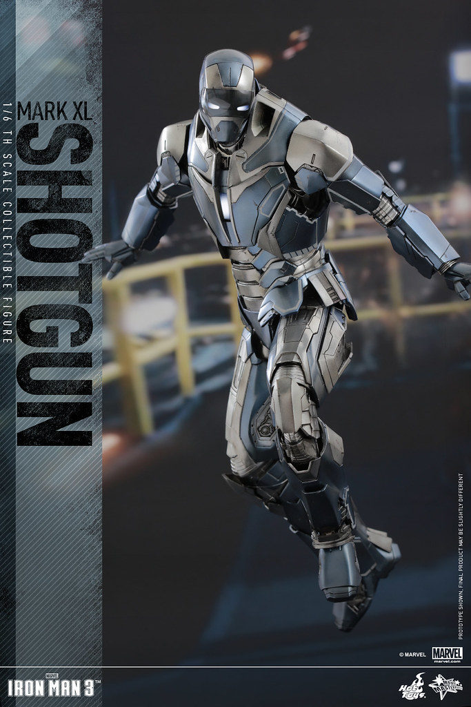 Hot Toys MMS309 鋼鐵人31 6 比例 鋼鐵人馬克40獵槍 Shotgun 玩具人Toy People News