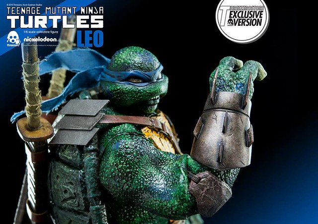 threezero × kevin eastman【全新忍者龟:李奥】leo