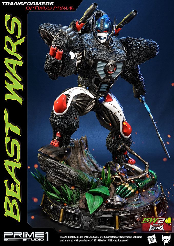 Prime Studio Optimus Primal Beast Wars Toy People News