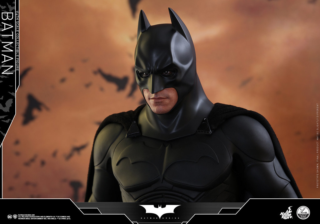 Hot Toys QS 蝙蝠俠開戰時刻蝙蝠俠Batman Begins Batman 比例人偶作品
