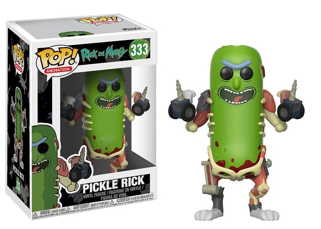 系列《瑞克和莫蒂》腌黄瓜瑞克 rick and morty pickle rick 索蓝尼亚