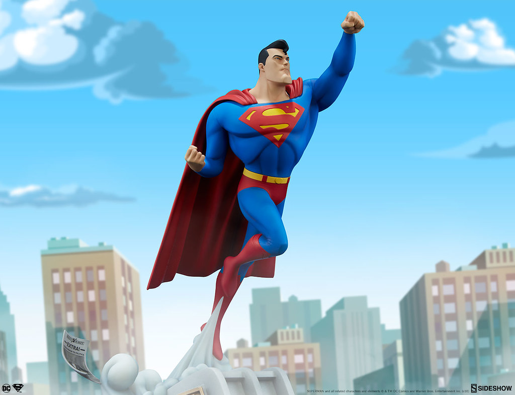 sideshow collectibles dc the animated series【超人】superman