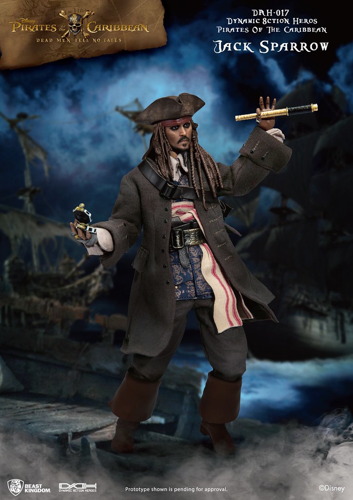 《加勒比海盗 神鬼奇航:死无对证》杰克·史派罗 jack sparrow dah