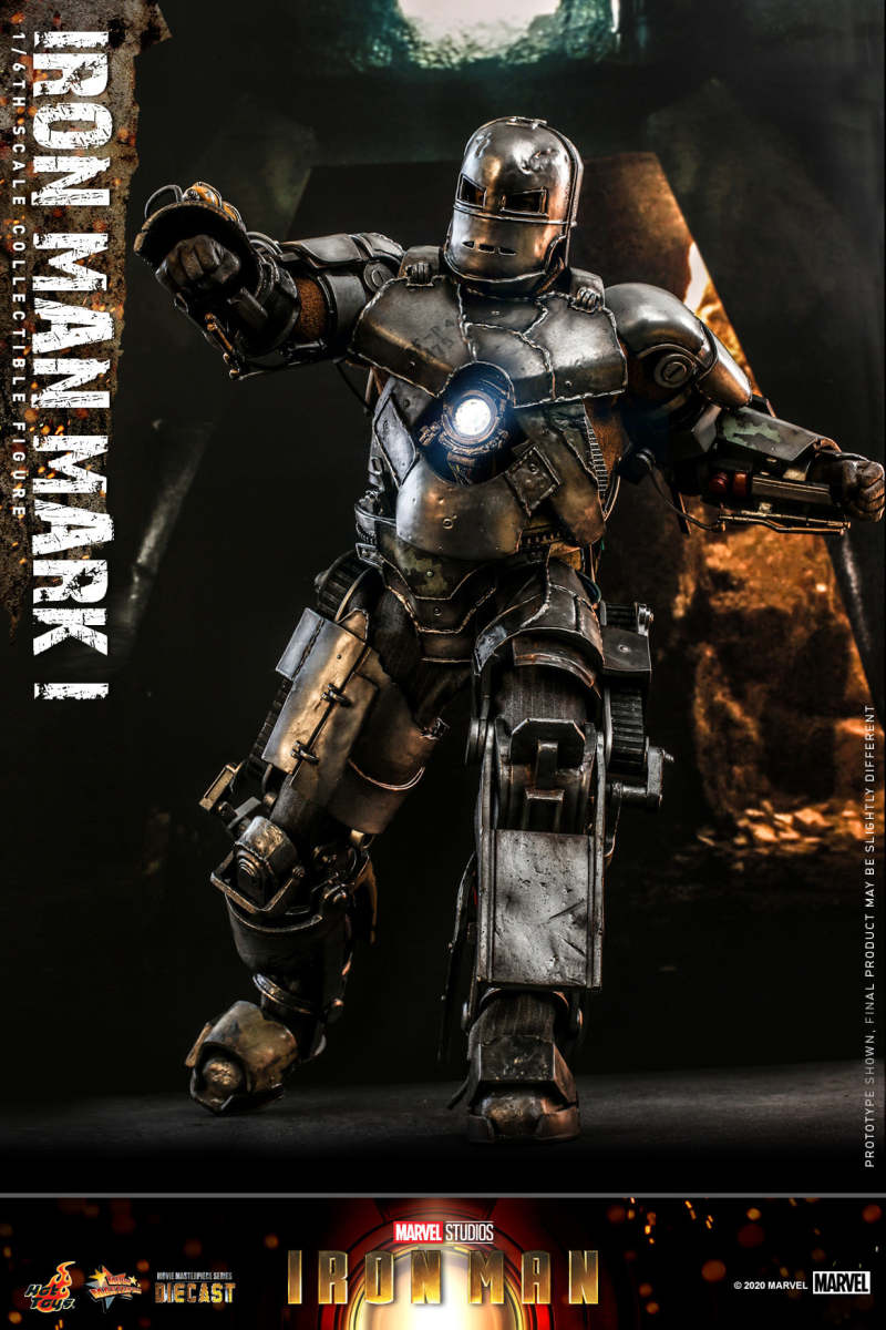 hot toys《钢铁人》钢铁人马克1号(iron man mark i)1