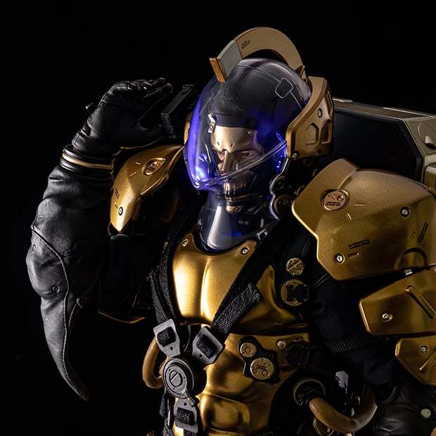 千值練 小島製作形象角色Ludens Gold Ver Sen ti nel Limited1 6比例可動人偶 玩具人Toy