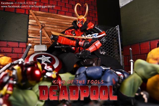 小小玩具大大世界。投稿】Revoltech 死侍Deadpool (Amazing Yamaguchi