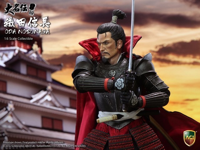 日本著名插畫大師諏訪原寬幸先生授權： ACI TOYS 1/6 織田信長