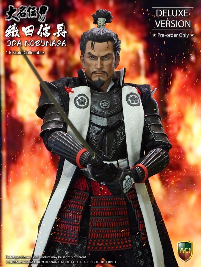 日本著名插畫大師諏訪原寬幸先生授權： ACI TOYS 1/6 織田信長