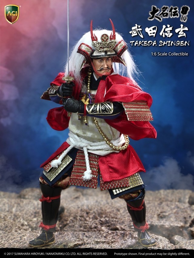 Aci Toys 新品 1 6 日本戰國大名傳 武田信玄可動人偶 普通版 豪華版 玩具人toy People News