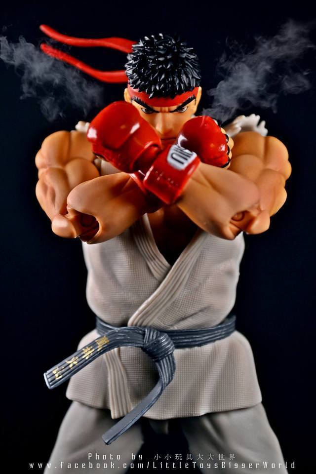 小小玩具大大世界。投稿】 [玩評] S.H. Figuarts 隆/Ryu (SFV