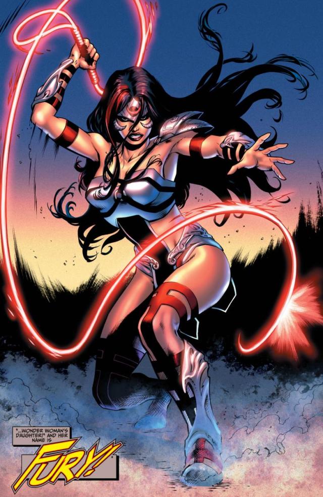 【正義聯盟相關介紹】荒原狼與神力女超人的女兒－「憤怒 Fury」