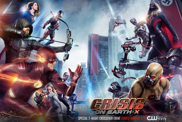 要戰的通通上來！ＤＣ英雄影集大事件「Crisis on Earth-X」超強陣容海報登場