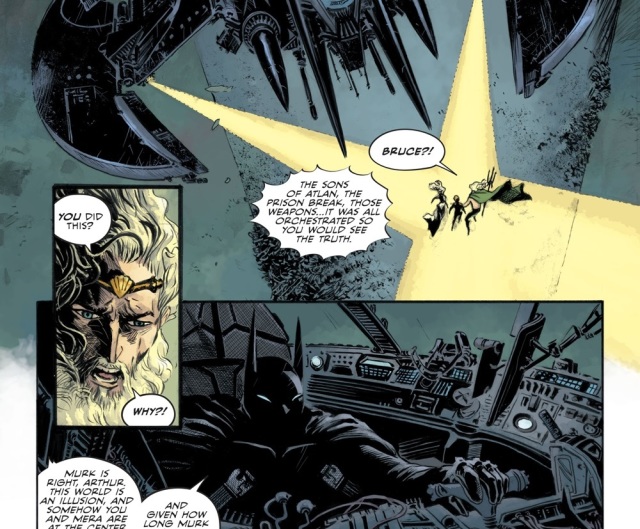 守護者、Ｖ怪客作者艾倫摩爾創造的經典超人惡棍，重新出現在水行俠漫畫中