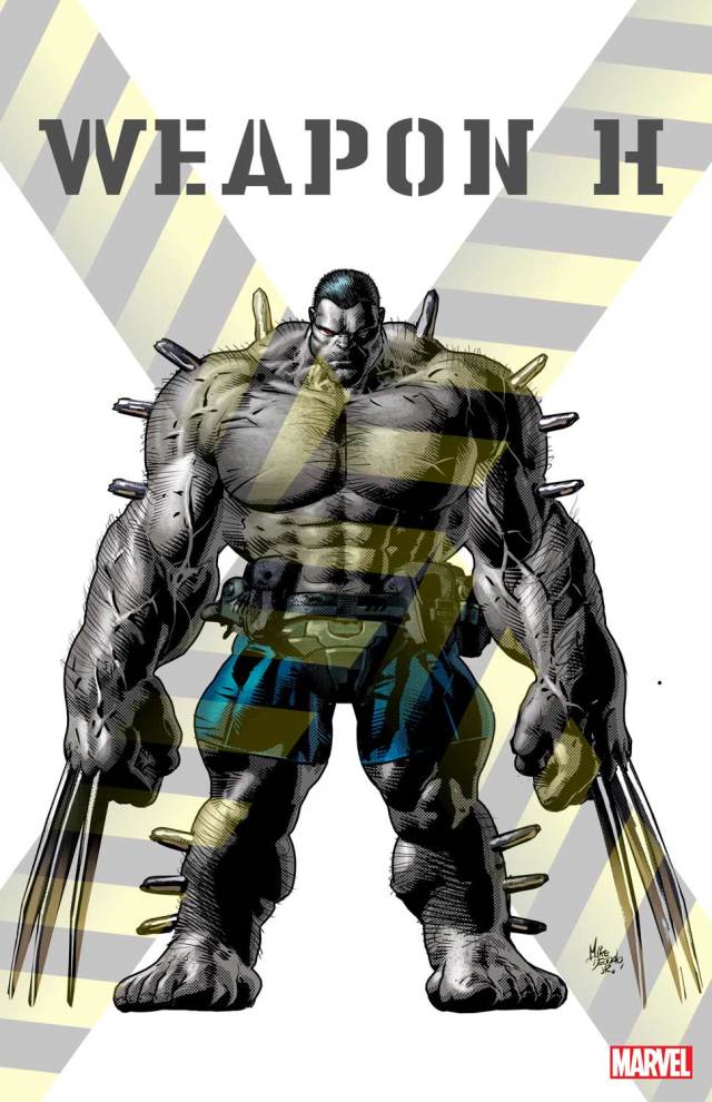 融合金鋼狼＋浩克兩者的能力，漫威最終極的超人類兵器【武器Ｈ】將推出自己連載