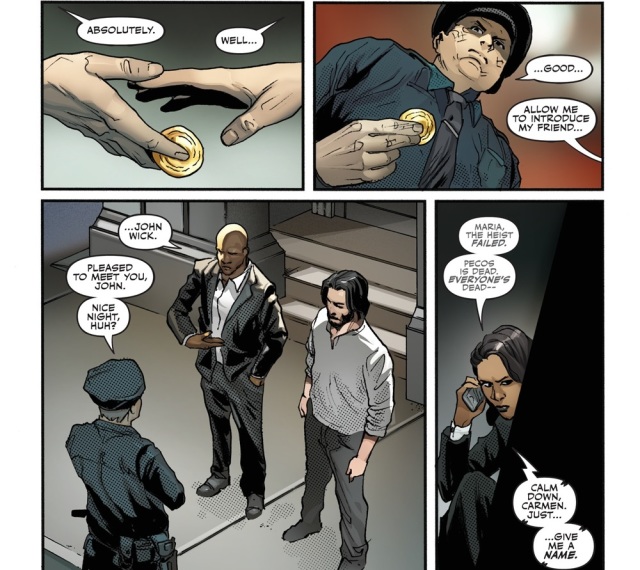 《捍衛任務》漫畫揭露出主角的起源，更也是電影的前傳