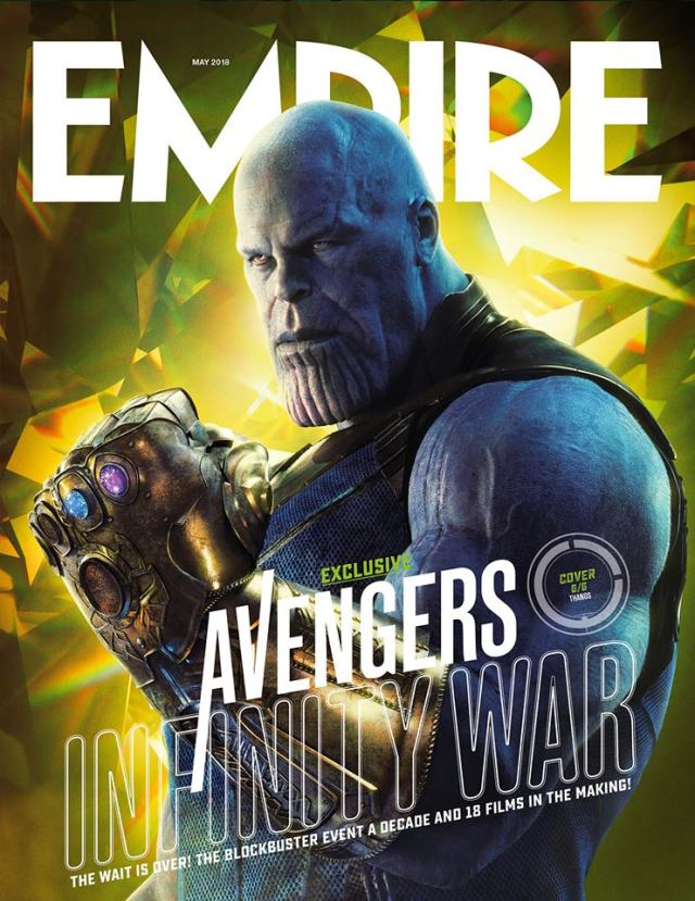 《復仇者聯盟3 : 無限之戰》登上帝國雜誌封面