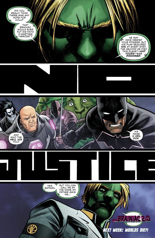 【DC宇宙】是危機還是轉機的開始？《正義聯盟：無義》第二回故事介紹