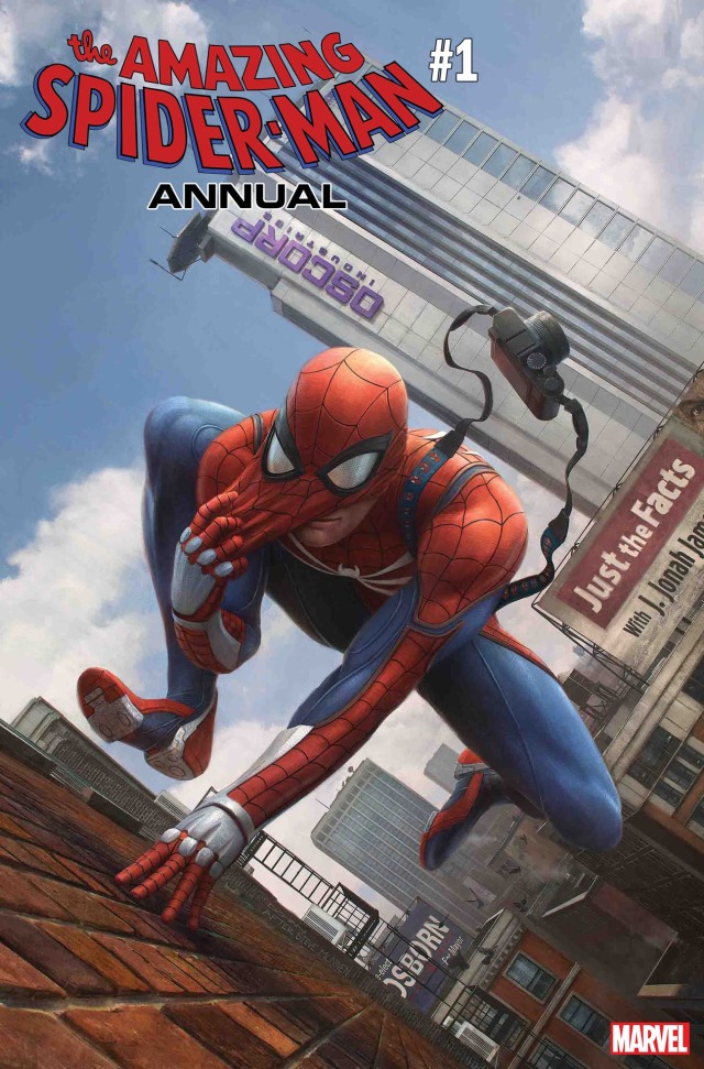 漫威為推廣ＰＳ４蜘蛛人遊戲將推出相關主題的漫畫變體封面