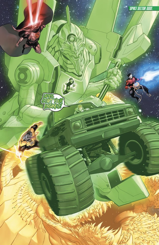 【ＤＣ宇宙相關】福音戰士幫助綠光戰警軍團來拯救整個宇宙！？