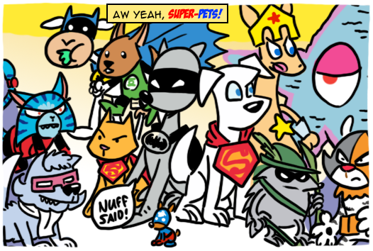 【ＤＣ動畫電影】樂高蝙蝠俠編劇正在撰寫「超級寵物」為主角的最新動畫電影其劇本