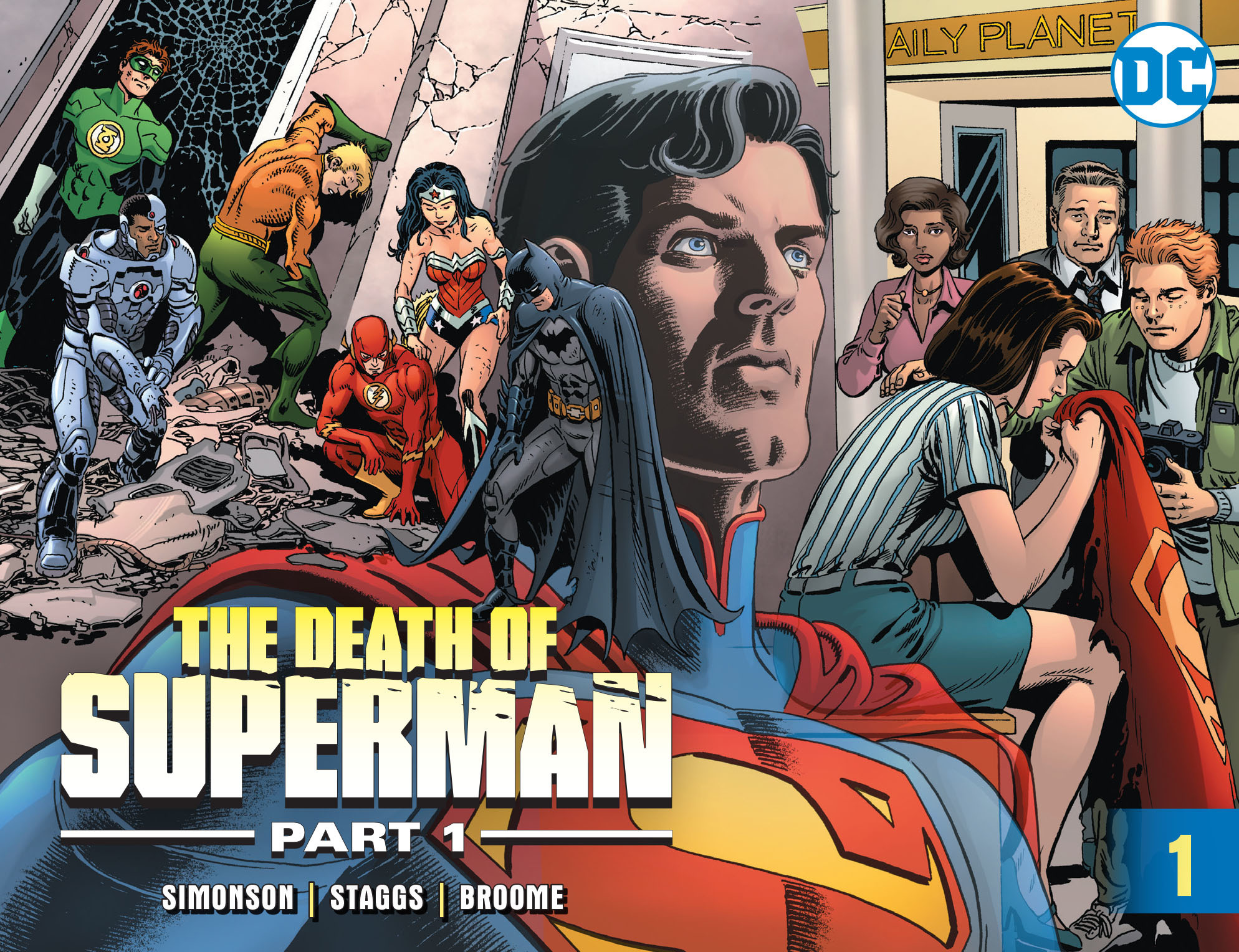 【ＤＣ動畫電影】《超人之死》的配套漫畫將帶各位探討該世界觀怎麼面對英雄之死