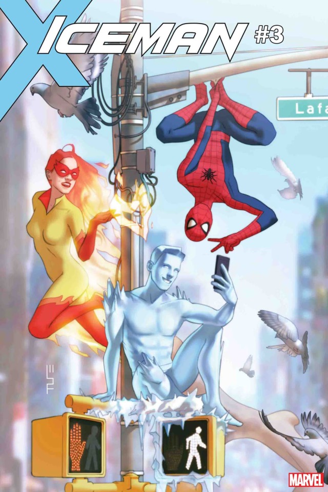 【漫威宇宙相關】冰人、火焰星和蜘蛛人這三位「驚奇好友」將在 11 月於漫畫重聚