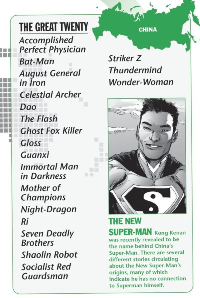 【ＤＣ宇宙相關】玉皇朝在蝙蝠俠港漫設計的原創角色－「夜龍」成為中國的超人類部隊成員
