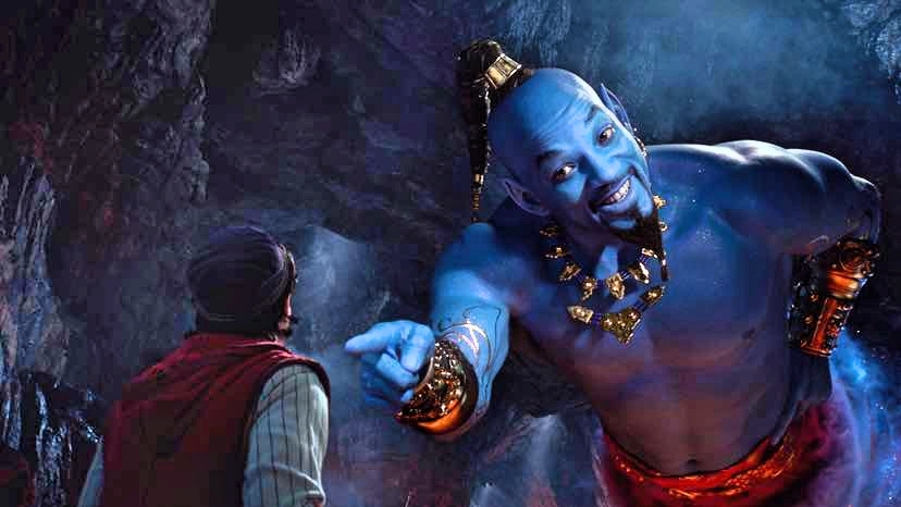 《阿拉丁》真人電影最新預告出爐！威爾史密斯真的變藍啦！