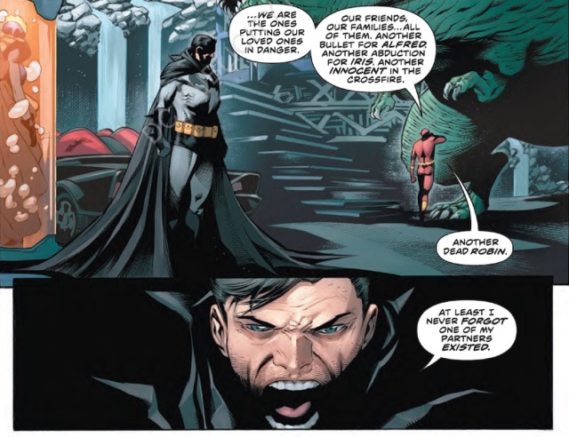 【ＤＣ宇宙相關】透過高譚女孩的事件使得蝙蝠俠跟閃電俠的友情終究還是毀了！