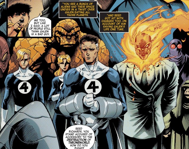 【漫威宇宙相關】宇宙惡靈騎士其實一直是驚奇五超人的一員！等他離隊才變成驚奇四超人？