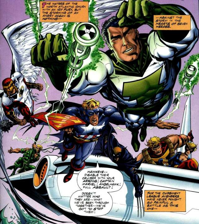 【混合漫畫單元】你可知道ＤＣ的驚奇隊長和漫威的驚奇隊長曾混合成一個叫做驚奇隊長的角色嗎？