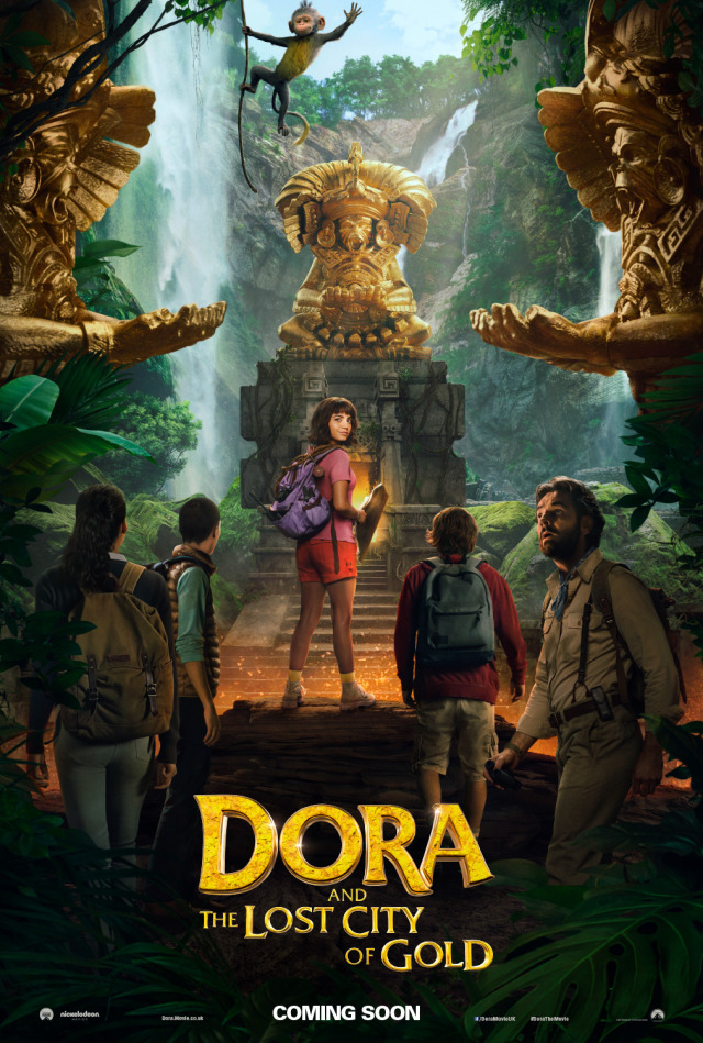 《愛探險的DORA》真人版海報首度曝光！青春洋溢的「少女版」朵拉出發尋找失落的黃金城