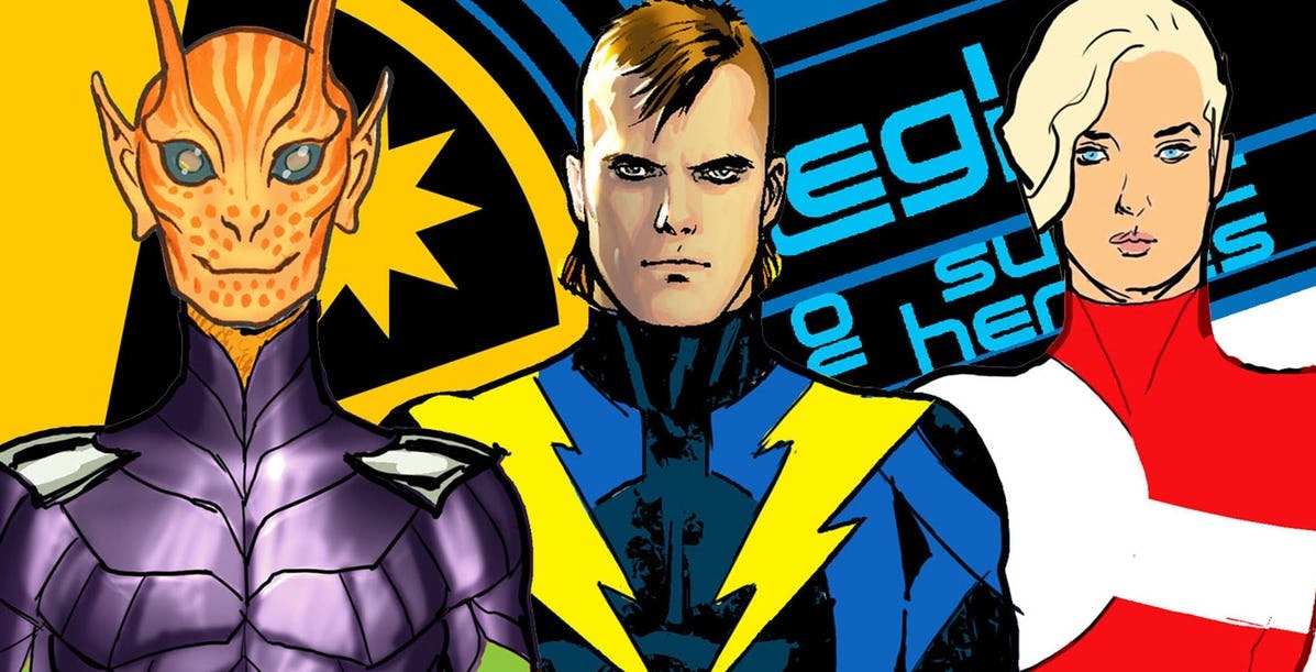 【ＤＣ宇宙相關】深受超人啟發的３１世紀未來團隊－「超級英雄軍團」將推出新系列連載！