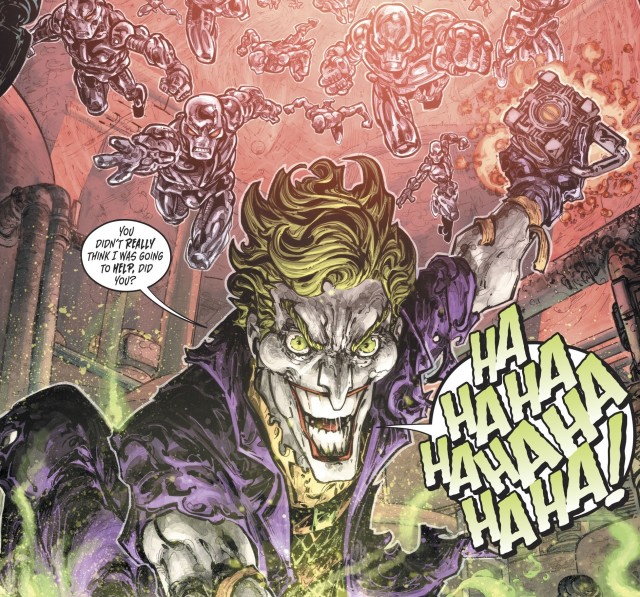 小丑的瘋狂必須靠蝙蝠俠、忍者龜和許瑞德通力阻止！？合作故事第四期瘋狂展開～