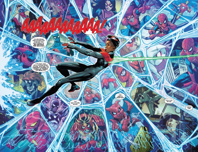 【漫威宇宙相關】最新的《蜘蛛宇宙》故事中揭開邁爾斯為何是多元宇宙的救星！