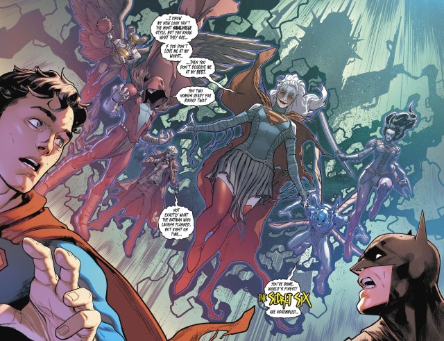 【ＤＣ宇宙相關】狂笑蝙蝠俠終於聚集了六位感染英雄並招喚自己的正義聯盟基地！