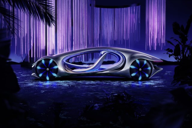 真是令人嘆為觀止！梅賽德斯-賓士的概念車設計靈感來自於《阿凡達 2》藝術概念圖！？