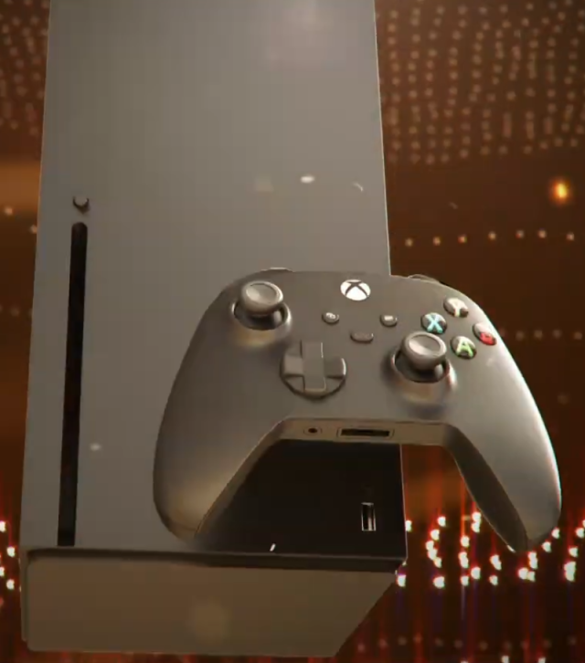 微軟公開了 Xbox Series X 整合處理晶片 ！並在 CES 2020  AMD 公開機背設計