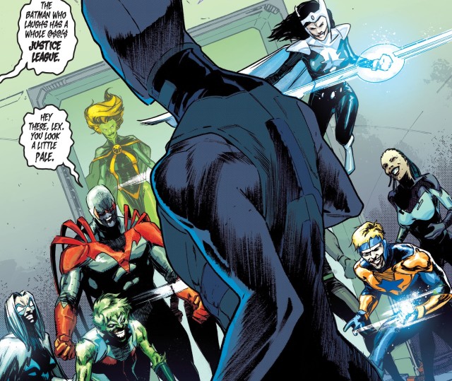 狂笑蝙蝠俠控制整個正義聯盟了？這促使雷克斯找小丑幫忙！