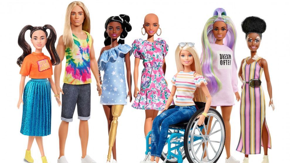 捨棄舊有的「完美形象」！美泰兒的新款芭比娃娃系列人偶將會有輪椅、義肢、白斑等多元化的造型！