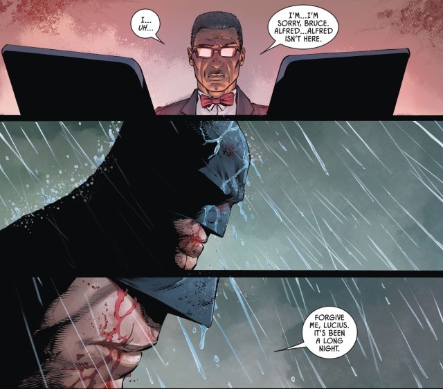 【DC 宇宙相關】被粉絲戲稱是專業發便當的《蝙蝠俠》漫畫編劇 Tom King 表示他並不想殺死阿福