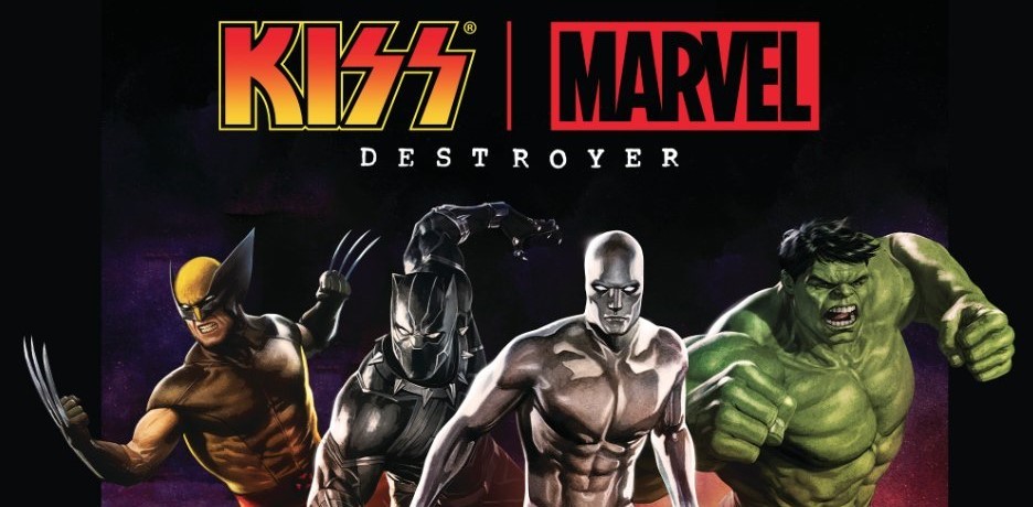 Kiss 樂團創立者的吉恩·西蒙斯今天宣布將要跟漫威合作好續前緣！