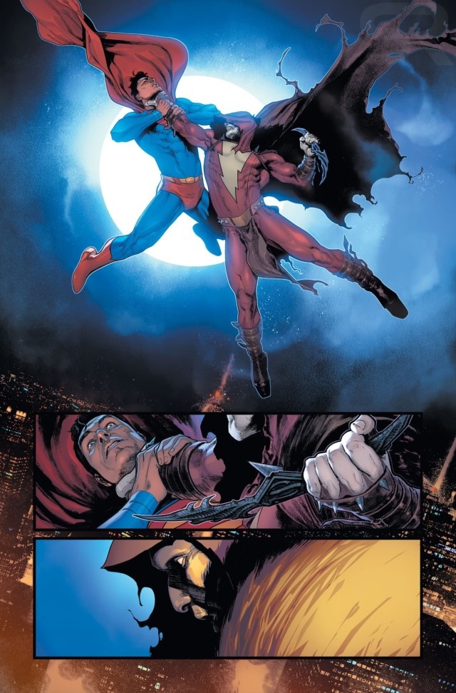 【ＤＣ宇宙相關】蝙蝠俠與超人這對世界最佳搭檔英雄將一同大戰「狂笑沙贊」！