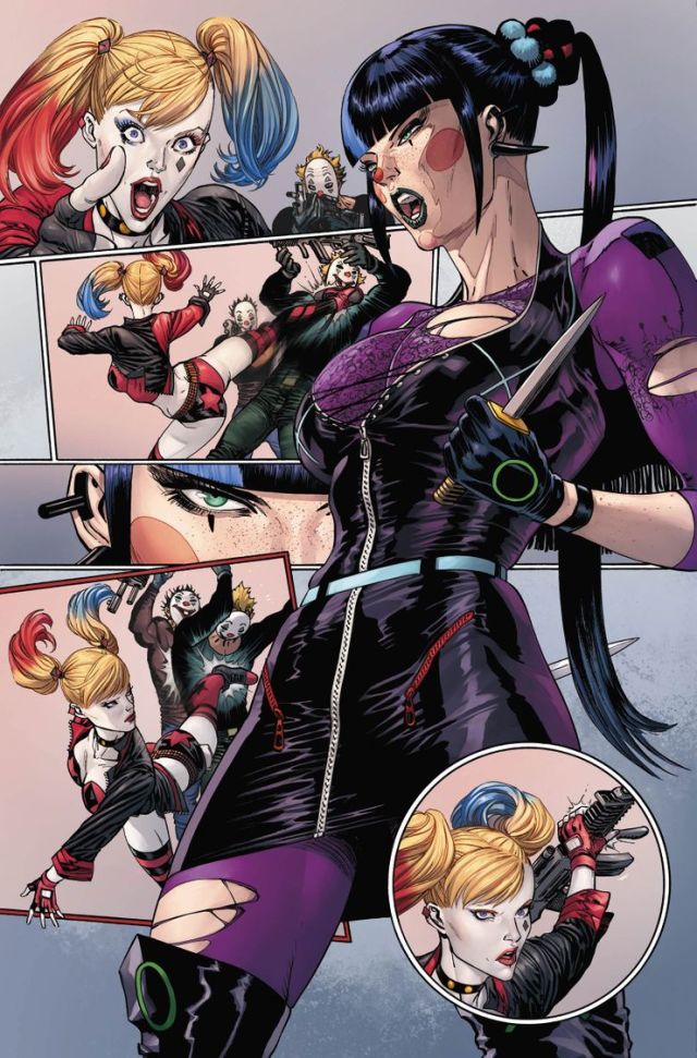 【ＤＣ宇宙相關】哈莉奎茵將跟小丑的新女友在 Batman #92 和 #93 互相開打！