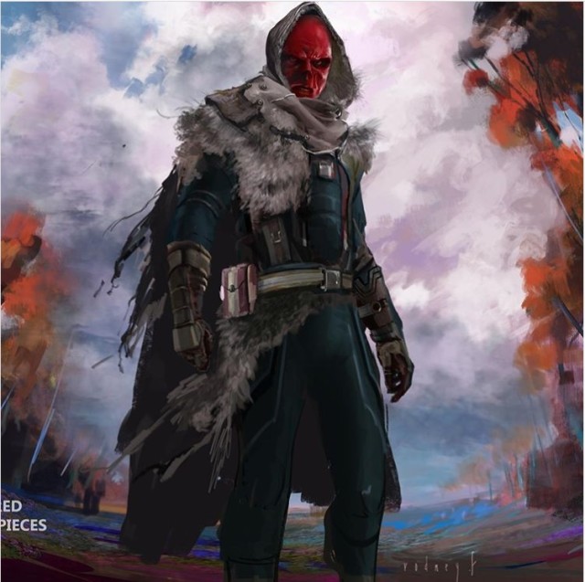 【ＭＣＵ相關】《復仇者聯盟：無限之戰》新概念草圖公開！紅骷髏其實還有別的造型？
