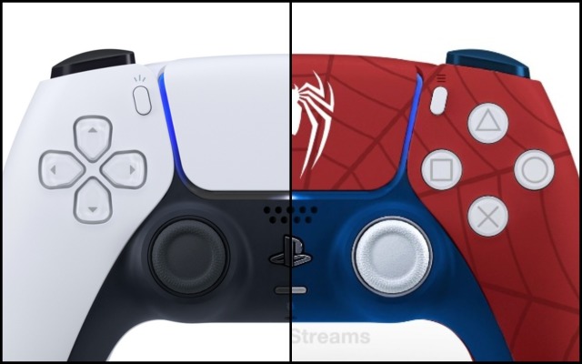 DualSense 模擬設計 Part.2！假設未來蜘蛛人 PS5 出了同捆機，那大概就會是這麼帥