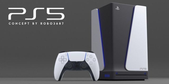 索尼 DualSense 的雙色設計，引發了玩家們對新世代主機外型的模擬設計
