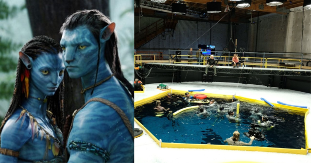 這就是潘朵拉星球的水資源…欸？官方分享了《阿凡達》續集演員們在大水缸裡拍攝的劇照