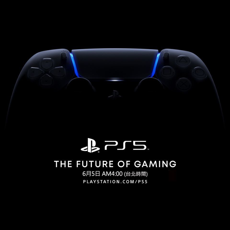 索尼互動娛樂正式宣布新世代主機 PS5 將於 6 月 5 日進行線上發表會