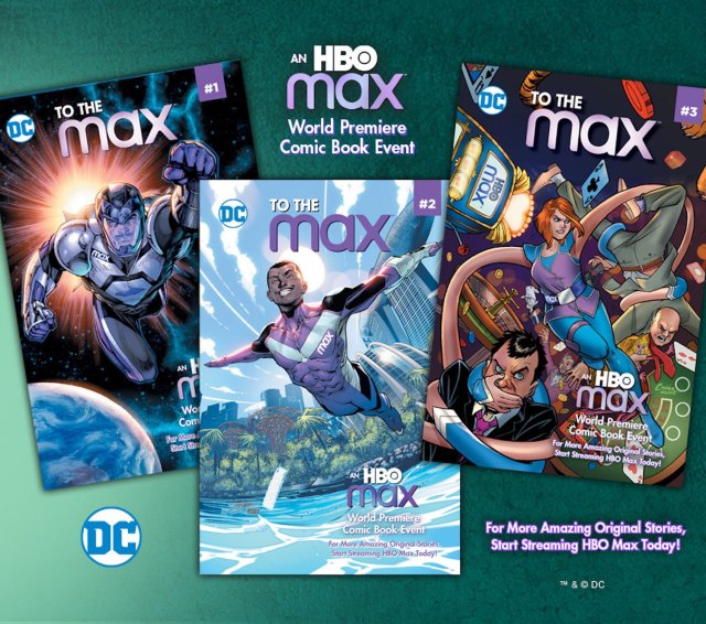 當串流媒體 HBO MAX 被擬人化！？DC 漫畫將與 HBO MAX 聯手打造全新漫畫系列《To The Max》